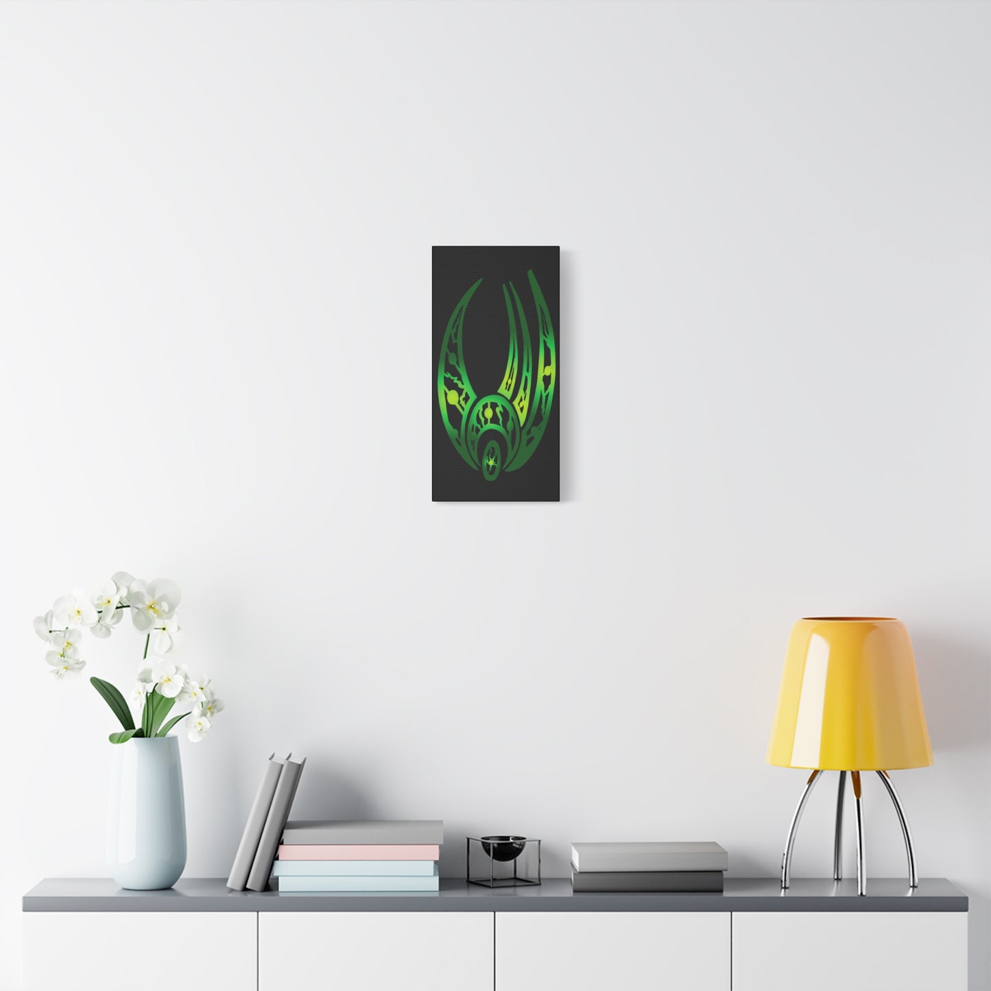 Custom Borg Logo Canvas Print Fan Art