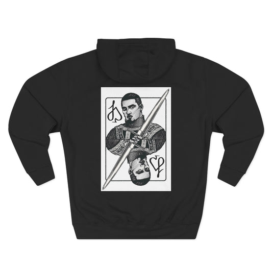 Jack Spade Playing Card Hoodie White print