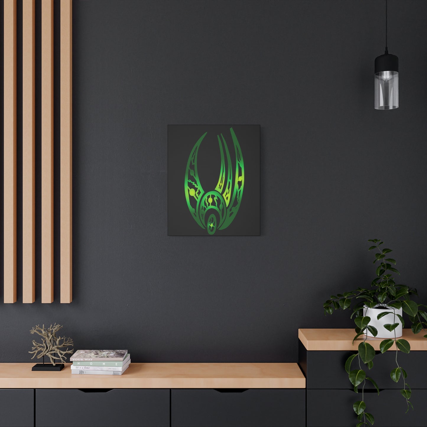 Custom Borg Logo Canvas Print Fan Art