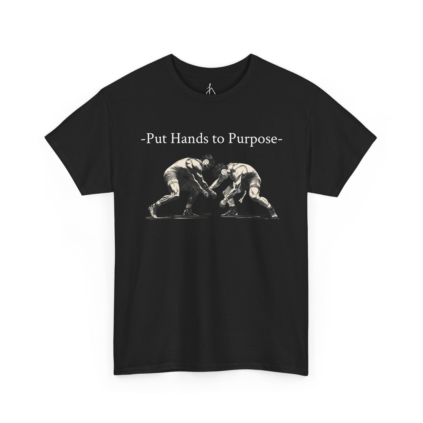 Wrestling Tee, "Put Hands to Purpose" Unisex Shirt for Wrestlers, , Graphic Tee