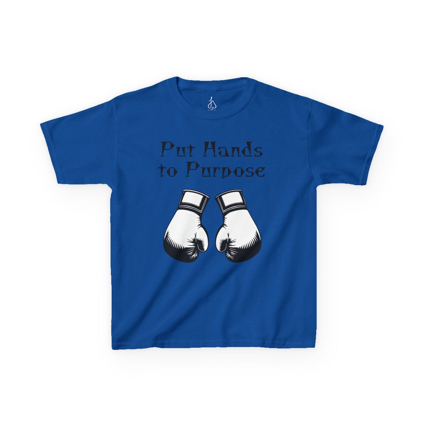 Kids Boxing Tee, "Put Hands to Purpose"