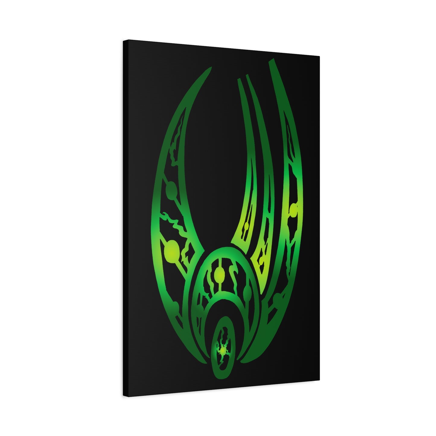 Custom Borg Logo Canvas Print Fan Art