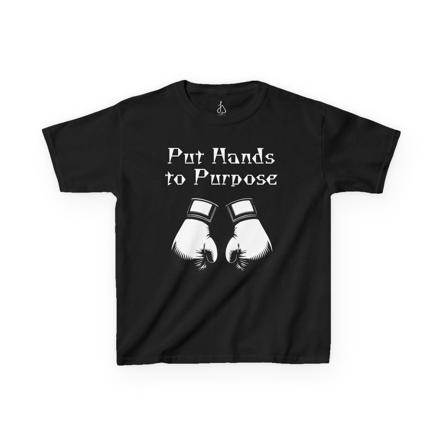 Kids Boxing Tee, "Put Hands to Purpose"