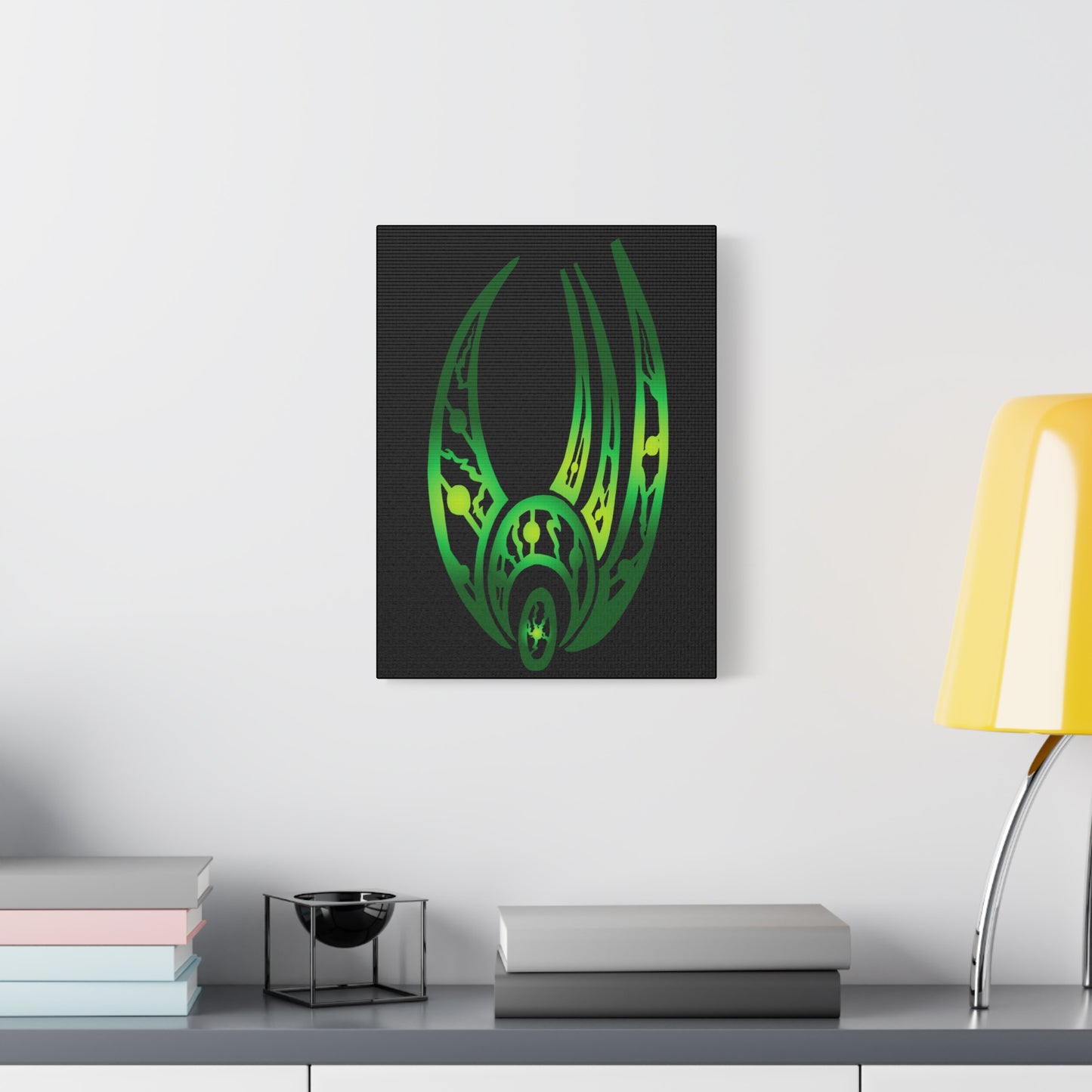 Custom Borg Logo Canvas Print Fan Art