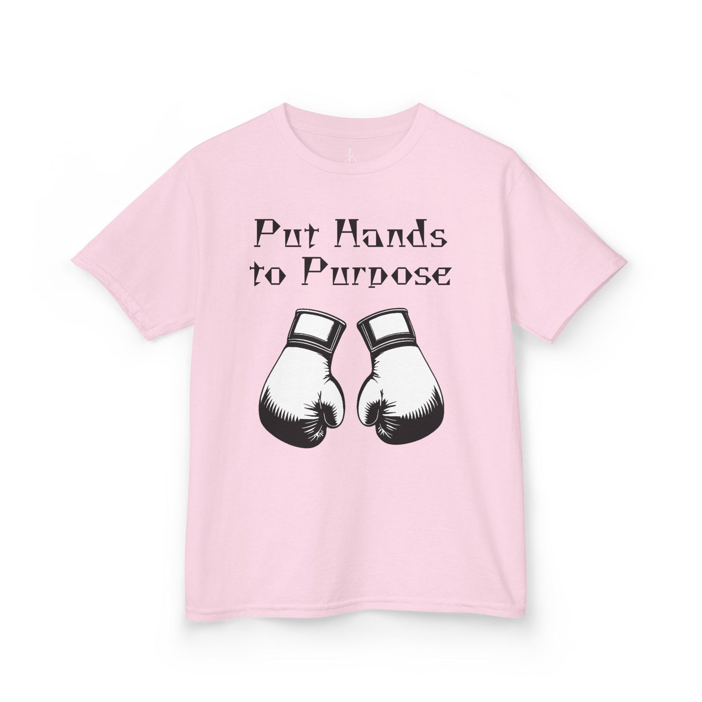 Kids Boxing Tee, "Put Hands to Purpose"