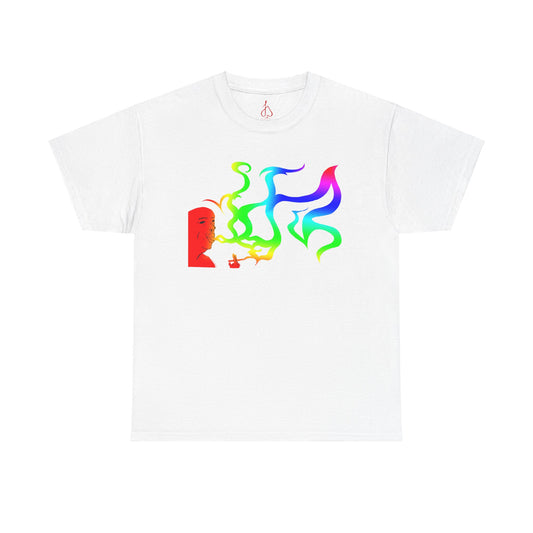 Calm Smoking Man Tee - Unisex Cotton