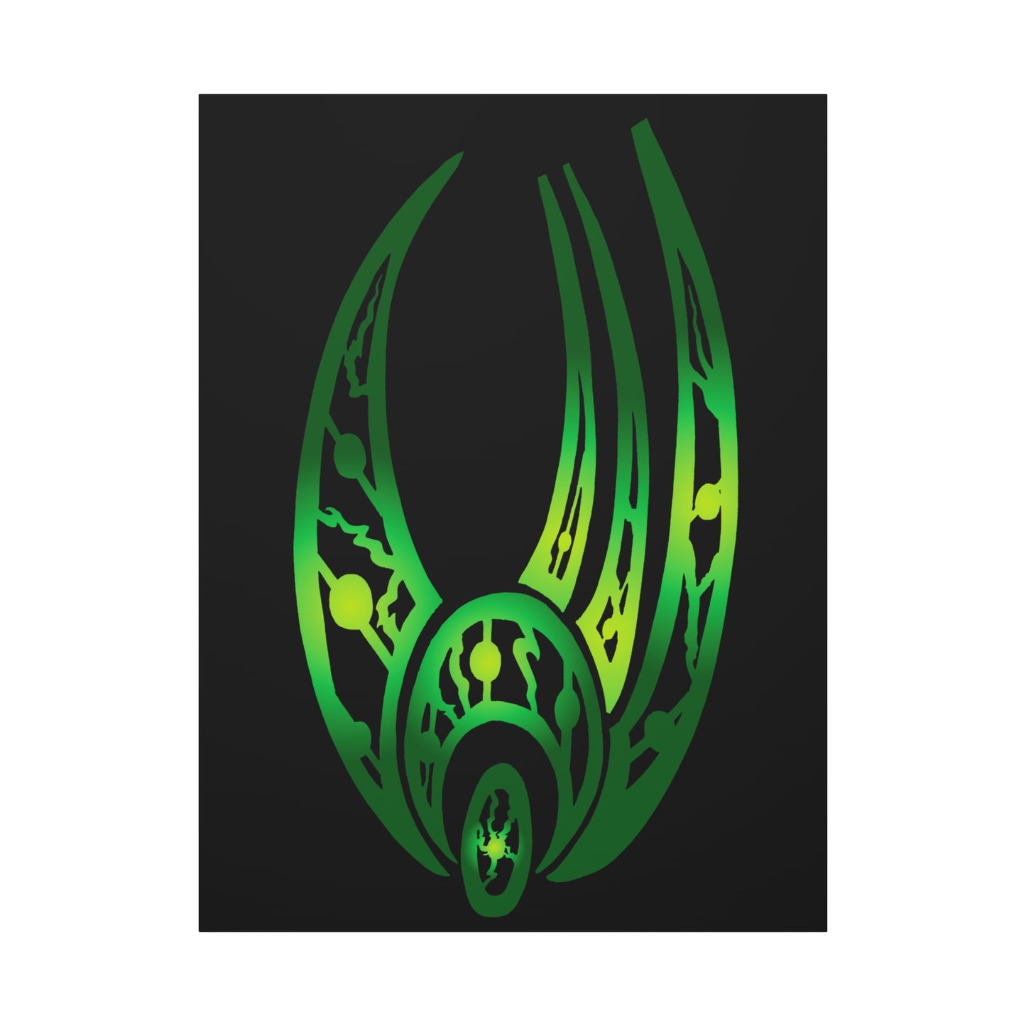 Custom Borg Logo Canvas Print Fan Art