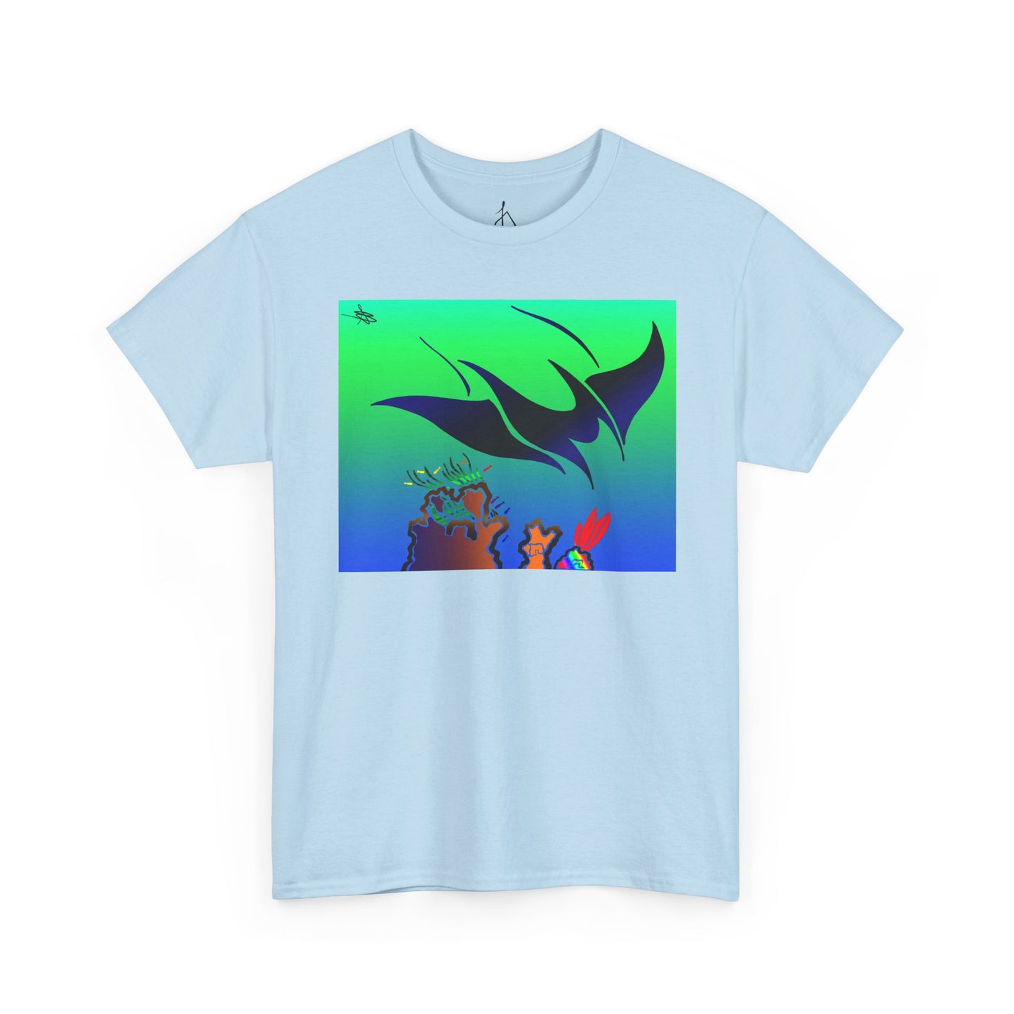 Manta Ray Art Tee