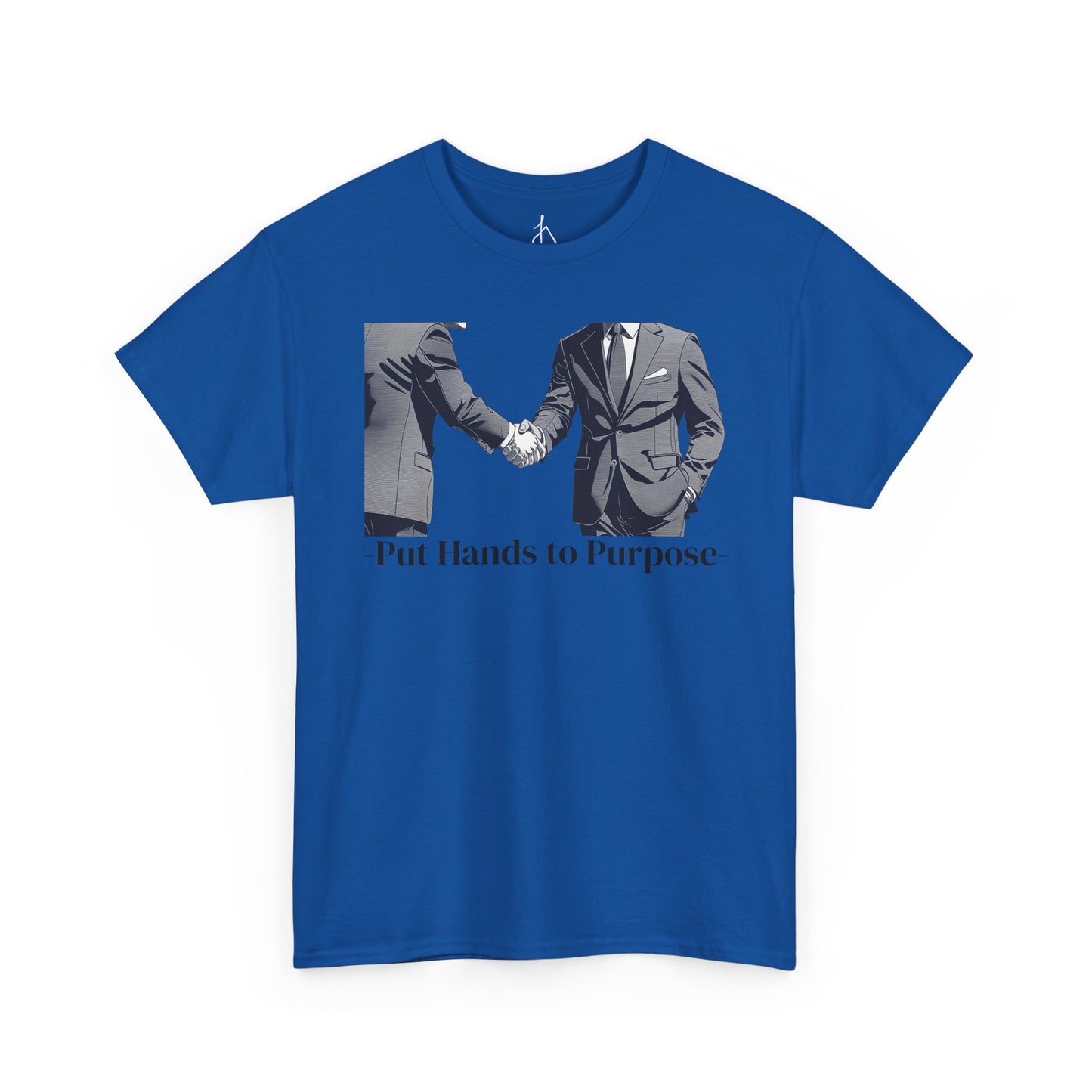 Business Men Shaking Hands Graphic T-Shirt "Put Hands to Purpose