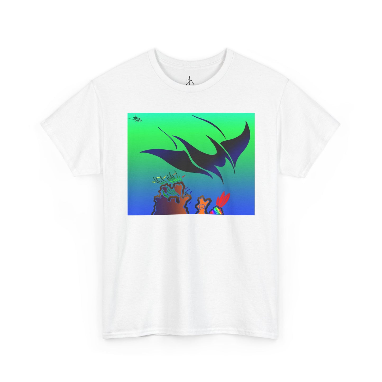 Manta Ray Art Tee