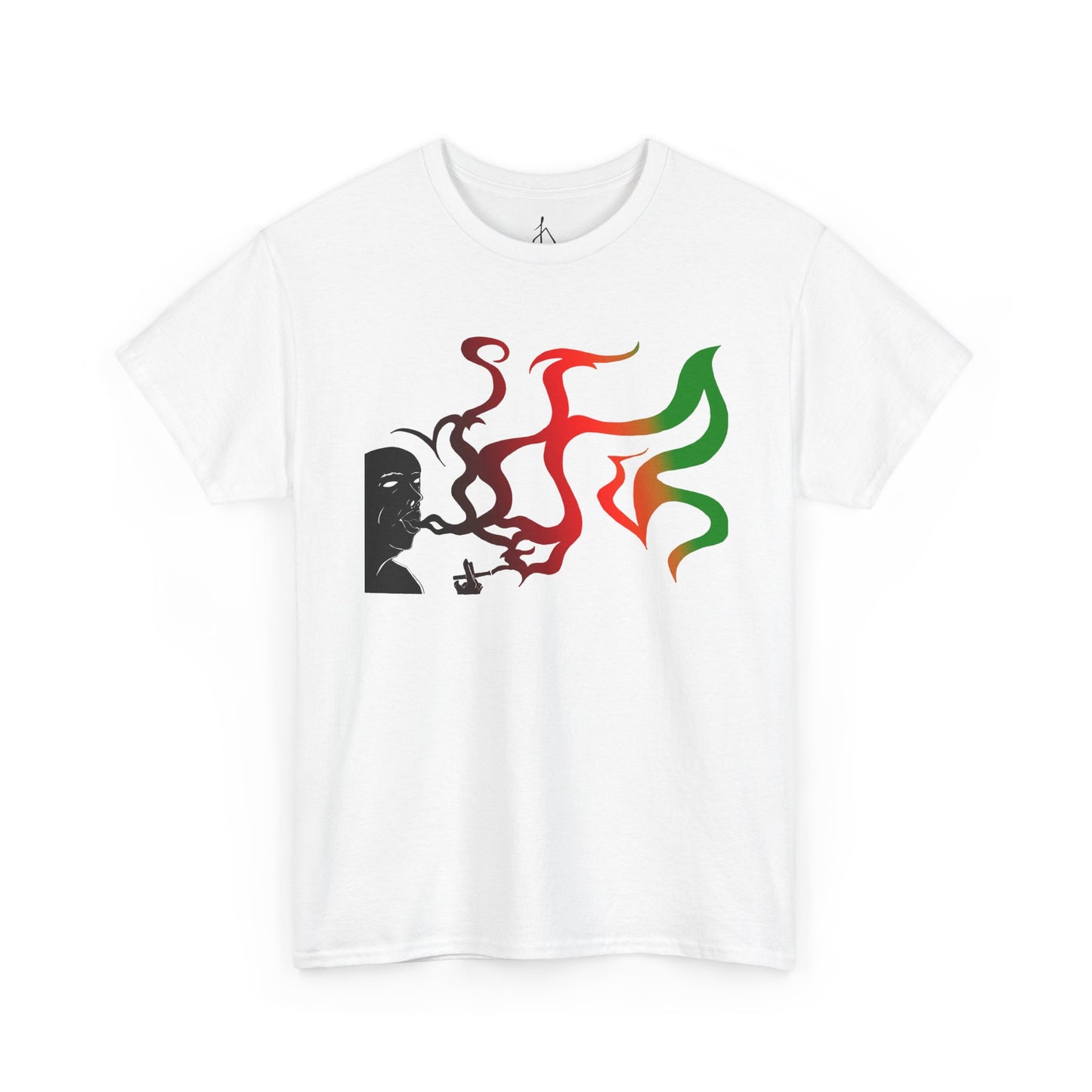 Calm Smoking Man Tee - Unisex Cotton