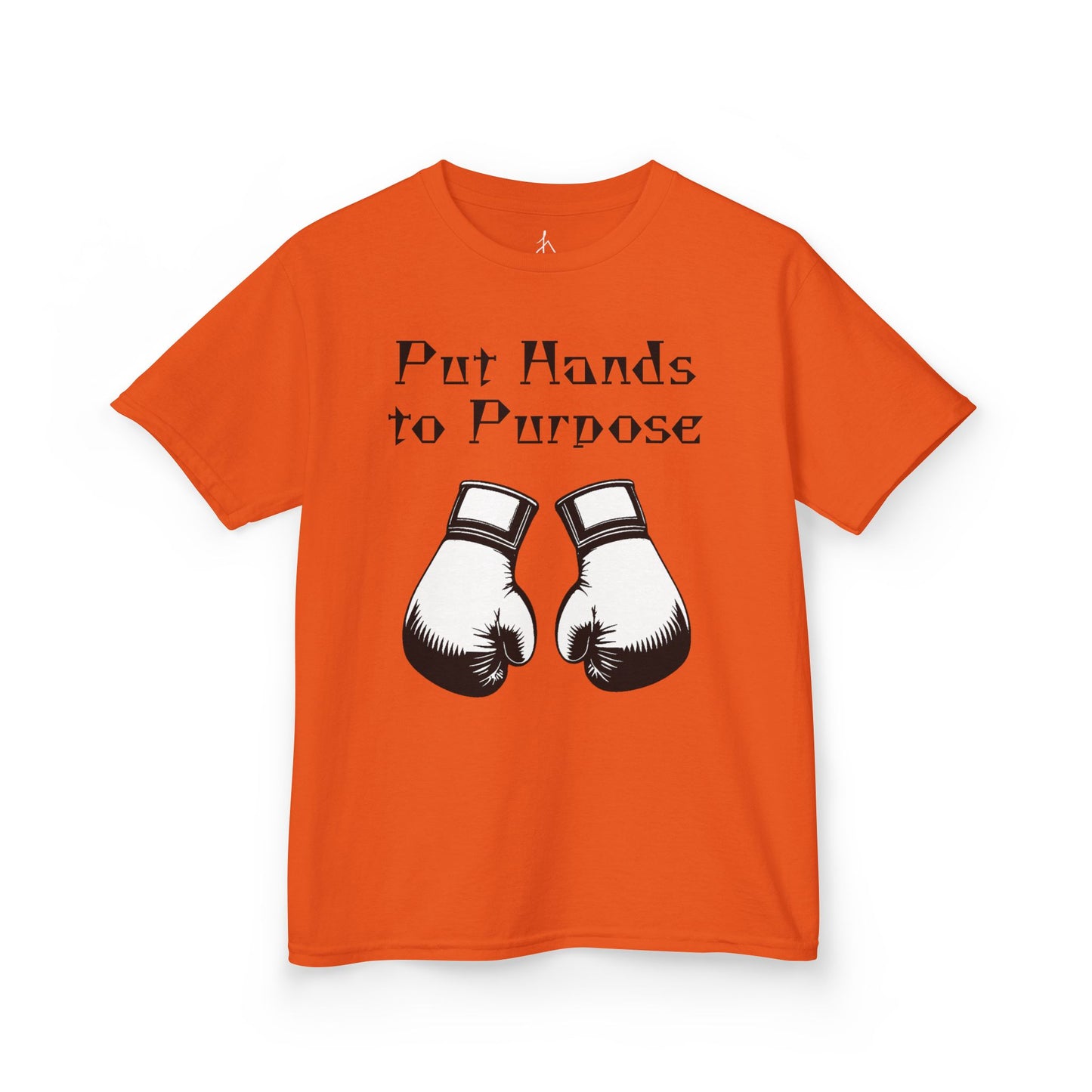 Kids Boxing Tee, "Put Hands to Purpose"