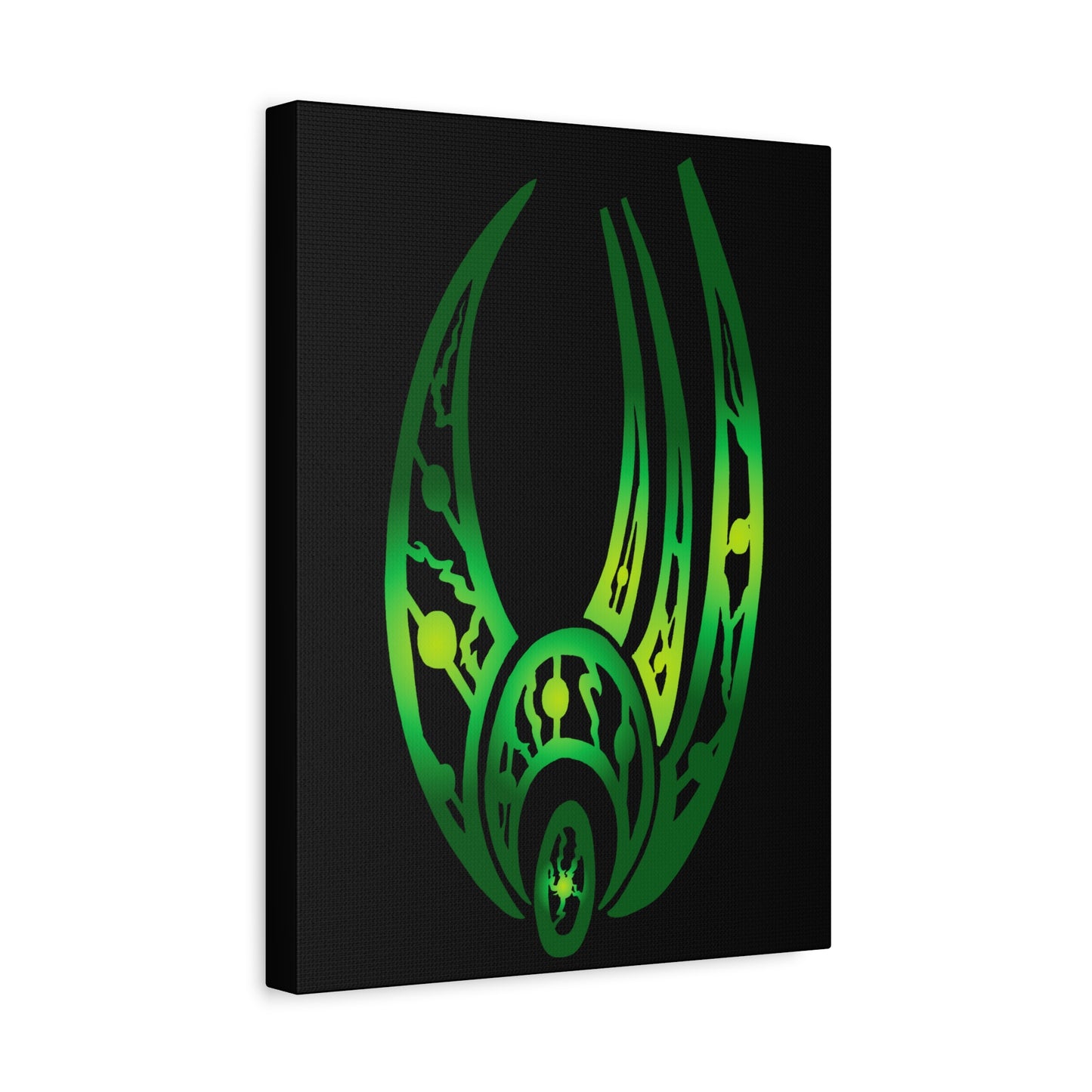 Custom Borg Logo Canvas Print Fan Art