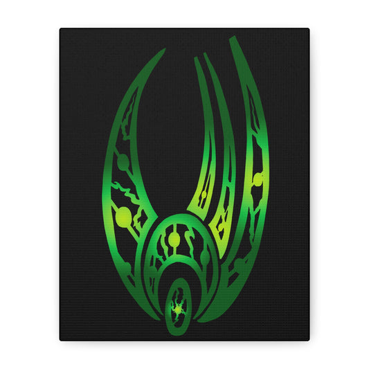 Custom Borg Logo Canvas Print Fan Art