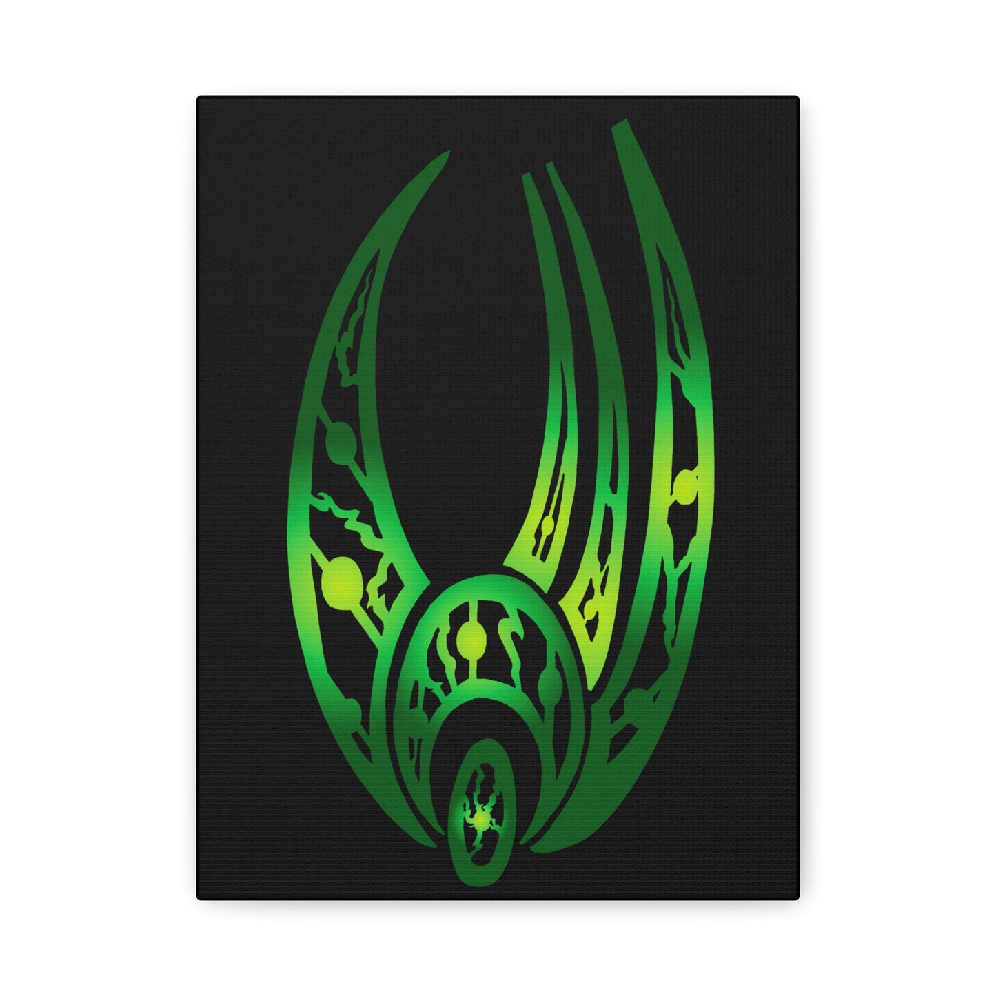 Custom Borg Logo Canvas Print Fan Art