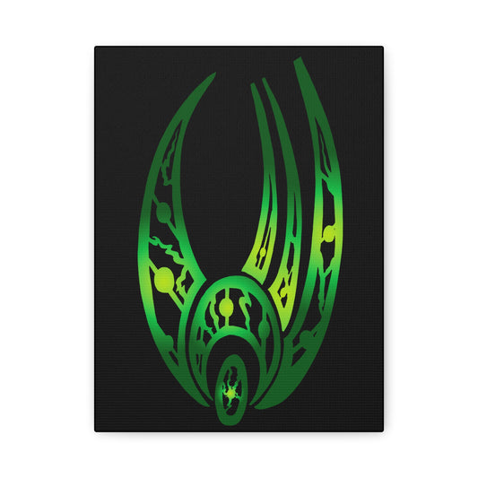 Custom Borg Logo Canvas Print Fan Art