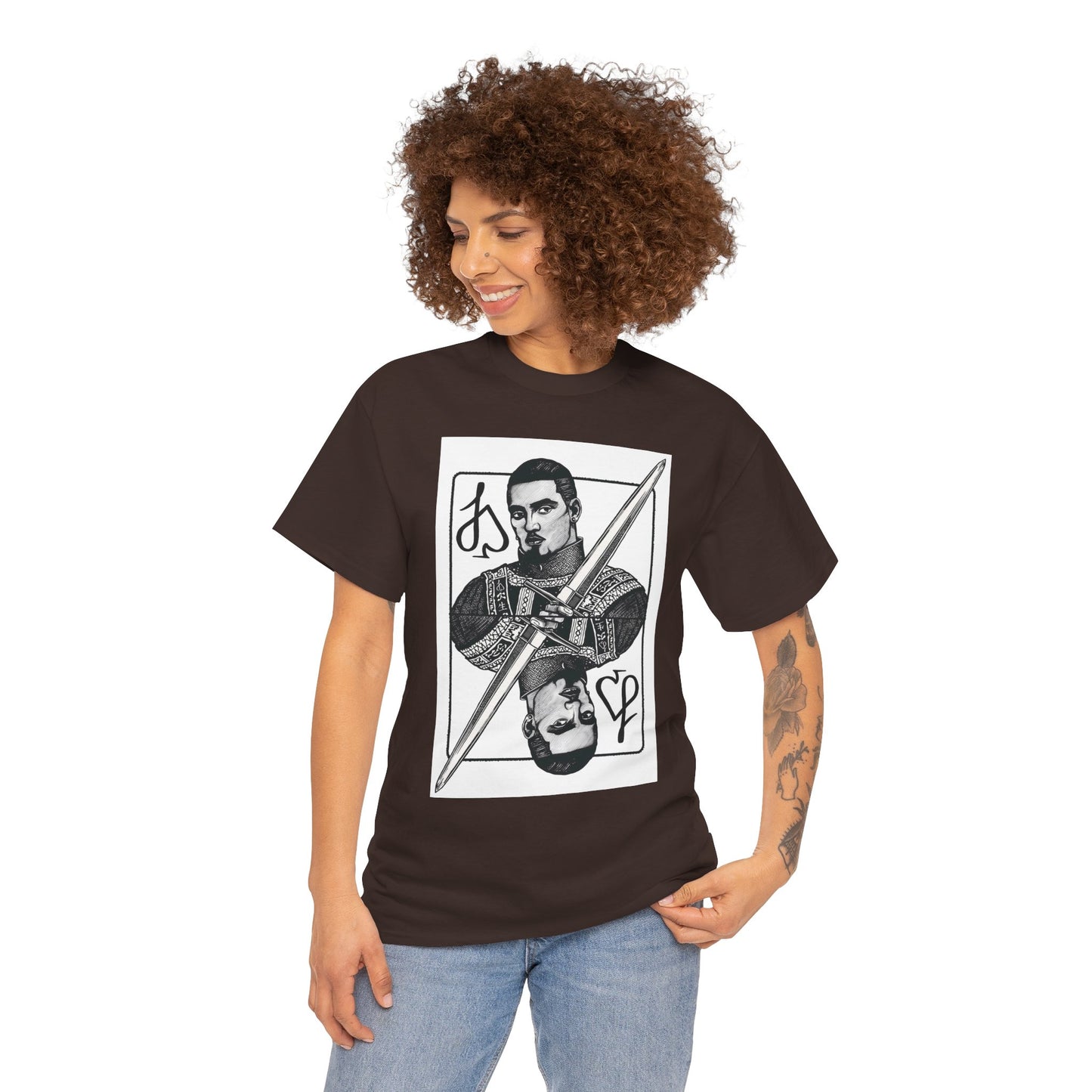 Jack of Spades Playing card, Graphic T-Shirt Alternate