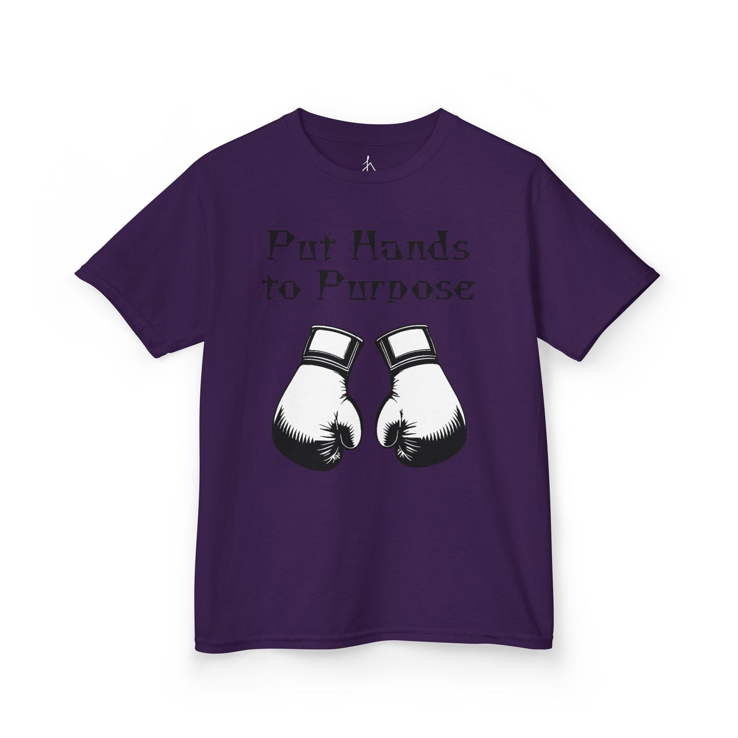 Kids Boxing Tee, "Put Hands to Purpose"
