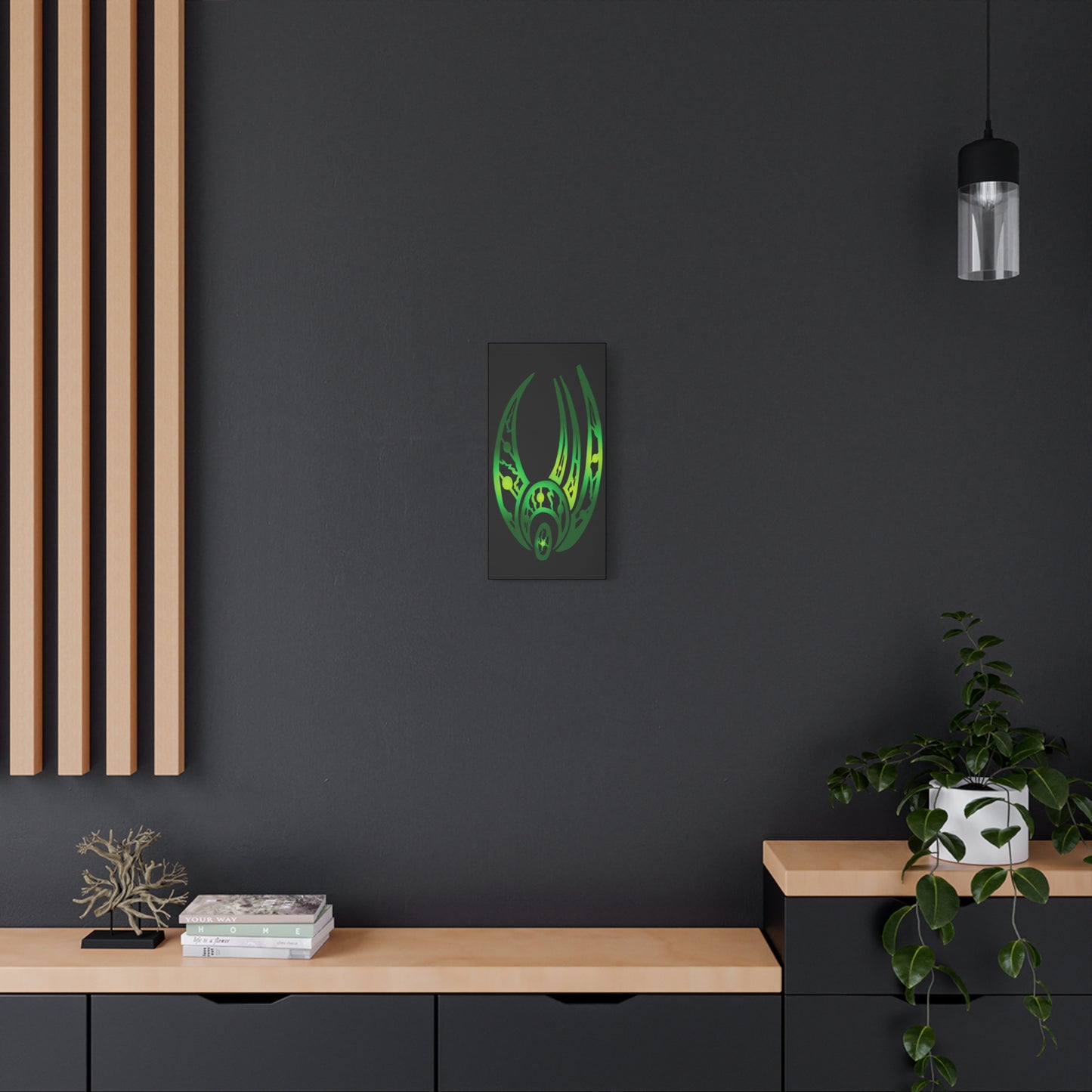 Custom Borg Logo Canvas Print Fan Art