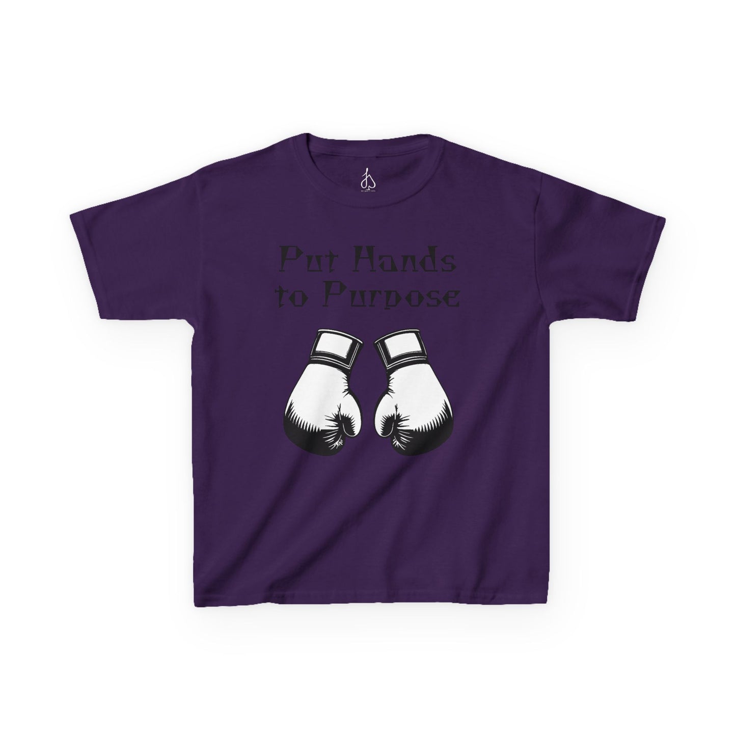 Kids Boxing Tee, "Put Hands to Purpose"