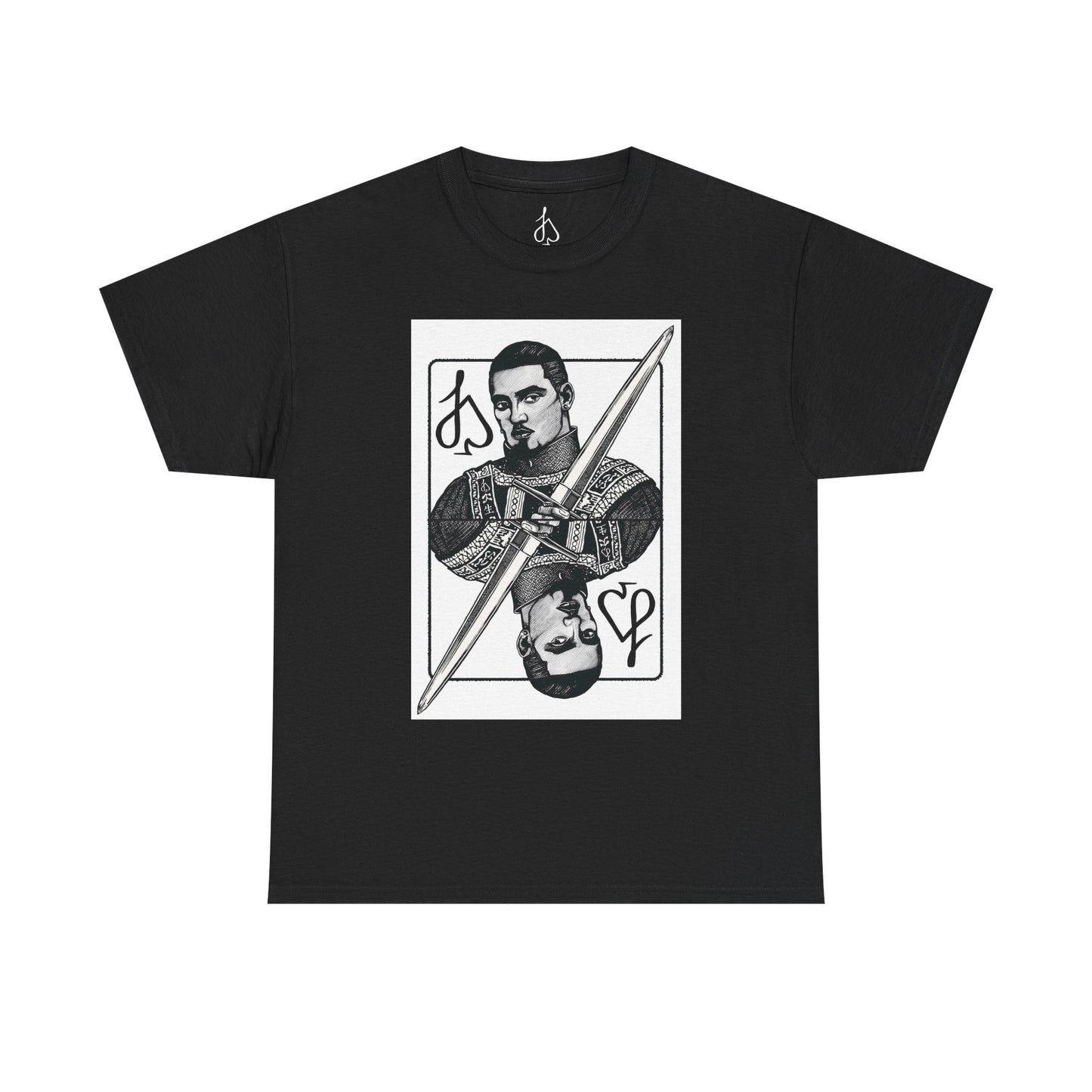 Jack of Spades Playing card, Graphic T-Shirt Alternate
