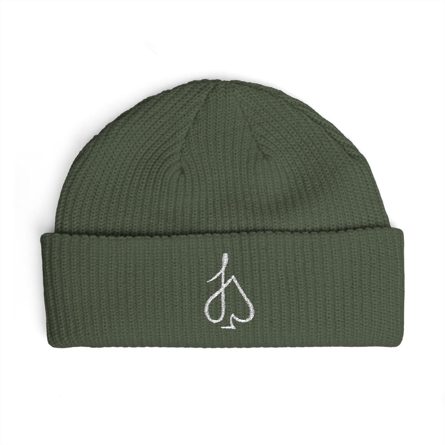 Jack Spade cuff beanie | embroidered logo knit hat