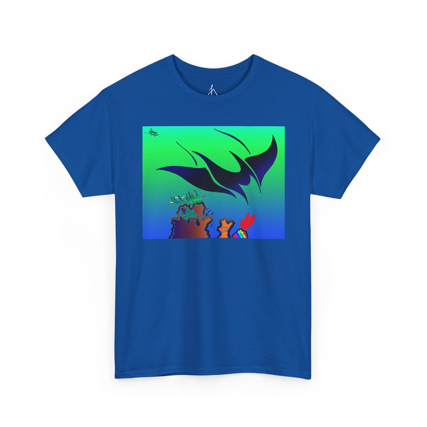 Manta Ray Art Tee